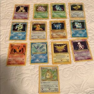 Pokémon card singles